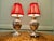 Metal Vintage Gothic Style Silver Plated Table Lamps, 1930, Set of 2 For Sale - Image 7 of 8
