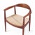 Hans Wegner for Johannes Hansen Danish Teak the Chair For Sale - Image 9 of 9