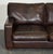 Vintage Brown Leather Two to Three Seater Sofa For Sale - Image 3 of 16