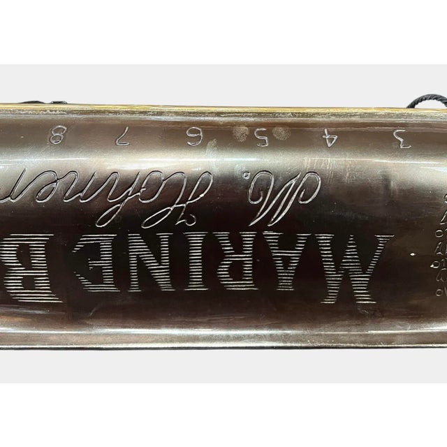 Plastic Large Hanging M. Hohner Marine Band Harmonica Store Display Sign For Sale - Image 7 of 15