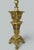 Antique French Doré Bronze Neoclassical Ormolu Gilt Electric Table Lamp For Sale - Image 6 of 9