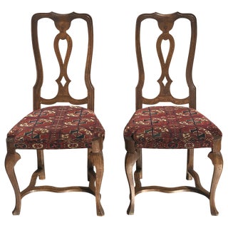 19th Century Continental Side Chairs - A Pair For Sale