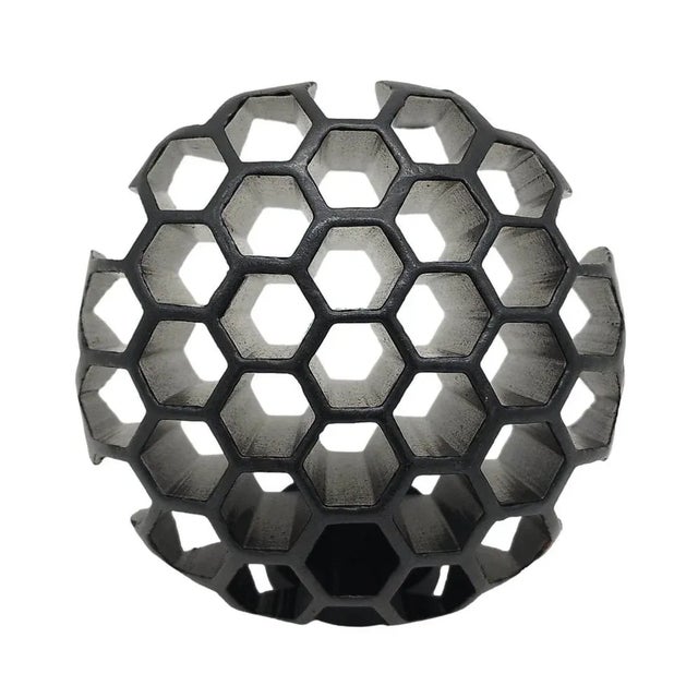 Anthracite Ceramic Sphere Sculpture by Alessio Tasca, Italy, 1960s For Sale - Image 9 of 10