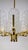 Scandinavian Brass and Ice Glass 8-Light Chandelier by Carl Fagerlund for JSB, 1960s For Sale - Image 4 of 12