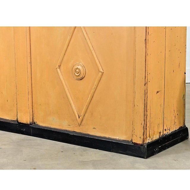 Wood French Shop Counter or Bar with Zinc Top For Sale - Image 7 of 18