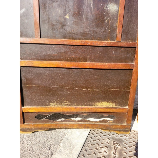 Paint Meiji Screen with Lacquer Panels, Japan, Late 19th Century For Sale - Image 7 of 18