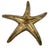 Metal Large Vintage Cast Brass Starfish Sculpture or Paper Weight With Aged Patina, Circa 1970s For Sale - Image 7 of 8