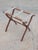Mid-Century Modern Vintage Wooden Vintage Scheibe Style Folding Luggage Rack Stand For Sale - Image 3 of 12