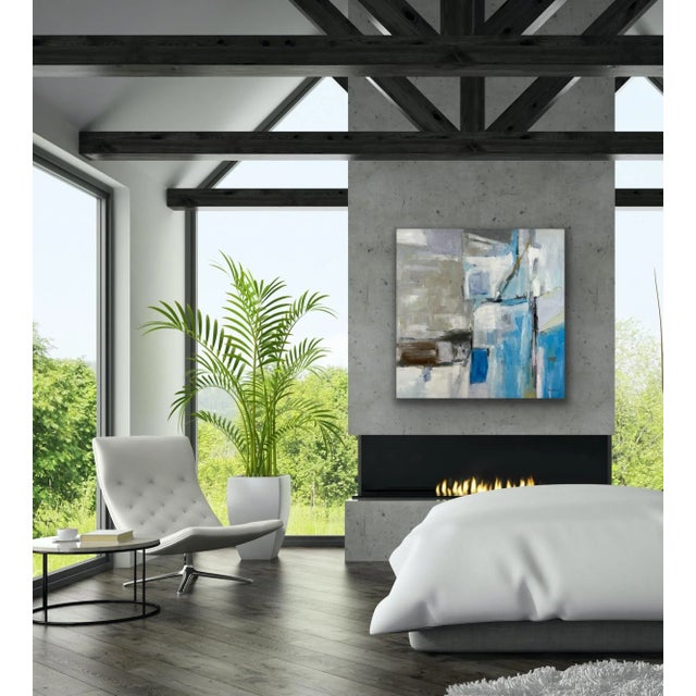 Contemporary Abstract Original Oil Painting For Sale - Image 9 of 12