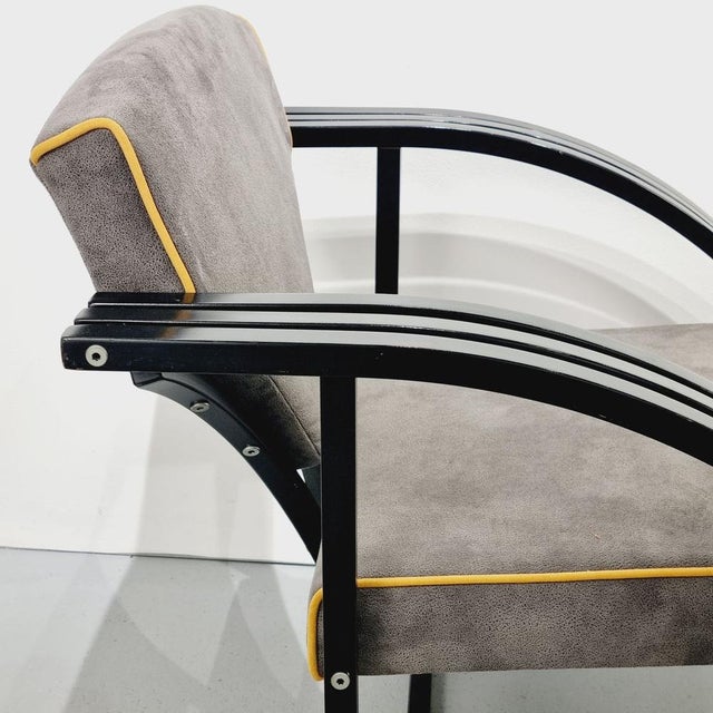 Postmodern Bentwood Lounge Suite, 1980s, Set of 3 For Sale - Image 18 of 18