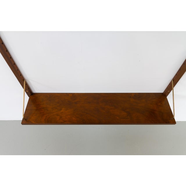 Danish Walnut Shelving System Royal by Poul Cadovius for Cado, 1950s For Sale - Image 12 of 18