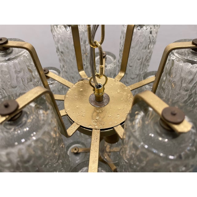 Vintage Italian Murano Glass Tube Pendants by Toni Zuccheri, 1970s, Set of 2 For Sale - Image 6 of 8