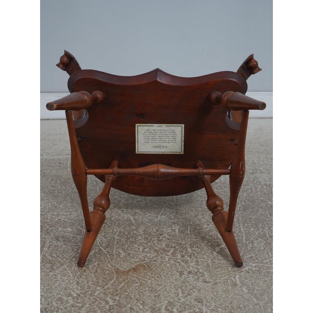 Dr Dimes Tall Back Windsor Arm Chair For Sale - Image 17 of 18