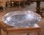 Bring sleek French elegance to a dining or cocktail table with this large mid-century serving platter crafted in France...