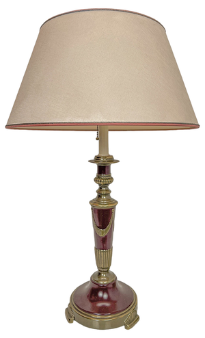 Dutch Empire Table Lamp from Kullmann, 1970s