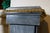 Marble column with ormolu decoration.