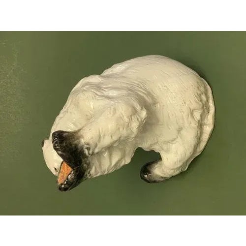 Porcelain Figure Bear, 1940s For Sale - Image 10 of 13