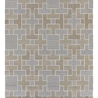 The House of Scalamandre Allegro Sisal Wallcovering, Dove For Sale