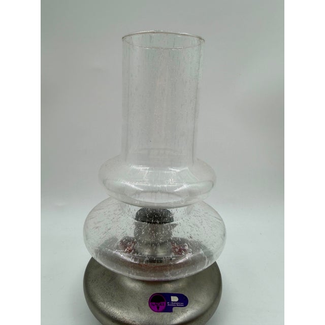 Mid-Century Modern Vintage German Oil Lamp Burner Cap Candleholder from Stoff Nagel, 1950s For Sale - Image 3 of 11