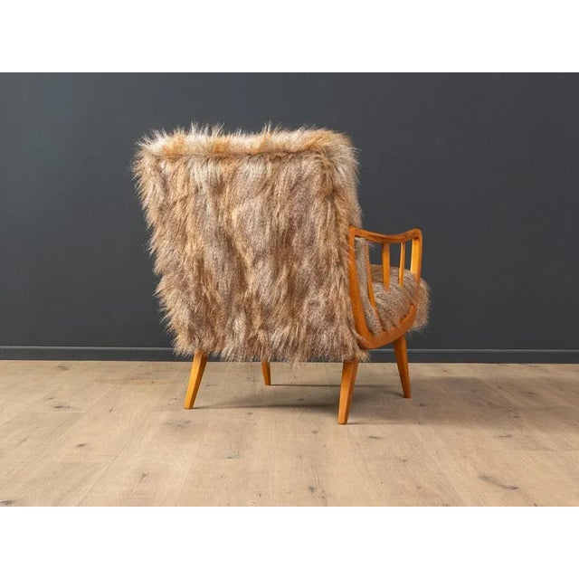 1950s Beech Lounge Chair, 1950s For Sale - Image 5 of 9