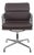 EA208 Softpad Chair in Nevada Coffee Aniline Leather by Charles Eames, 2007 For Sale