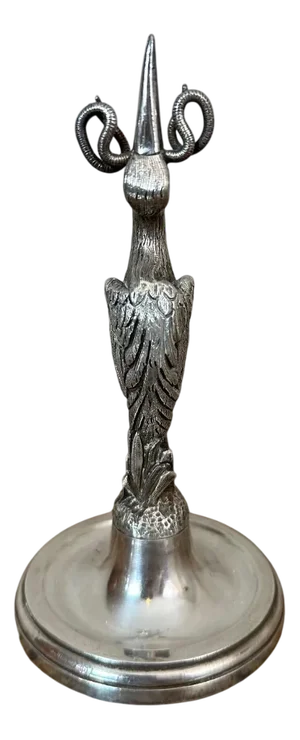 Silver Metal Menu Holder, 1900