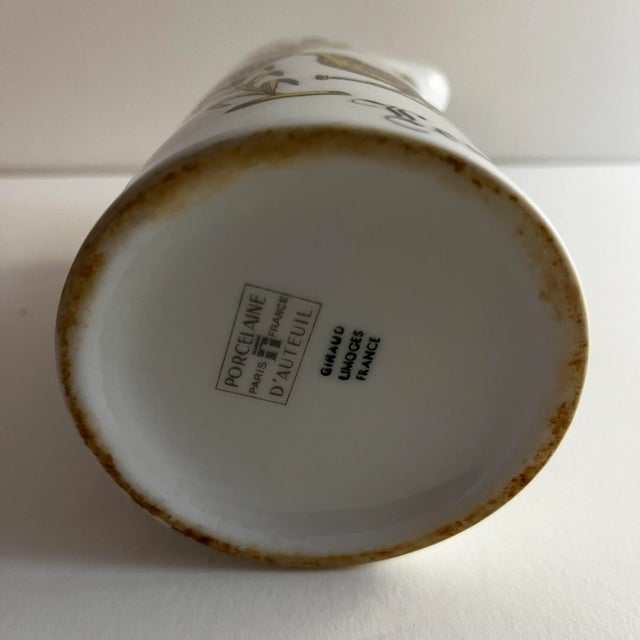 Ceramic Vintage d'Auteuil Porcelain France Quail Creamer For Sale - Image 7 of 8