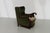 Textile Danish Carved Lounge Chair in Green Velvet, 1920s For Sale - Image 7 of 18