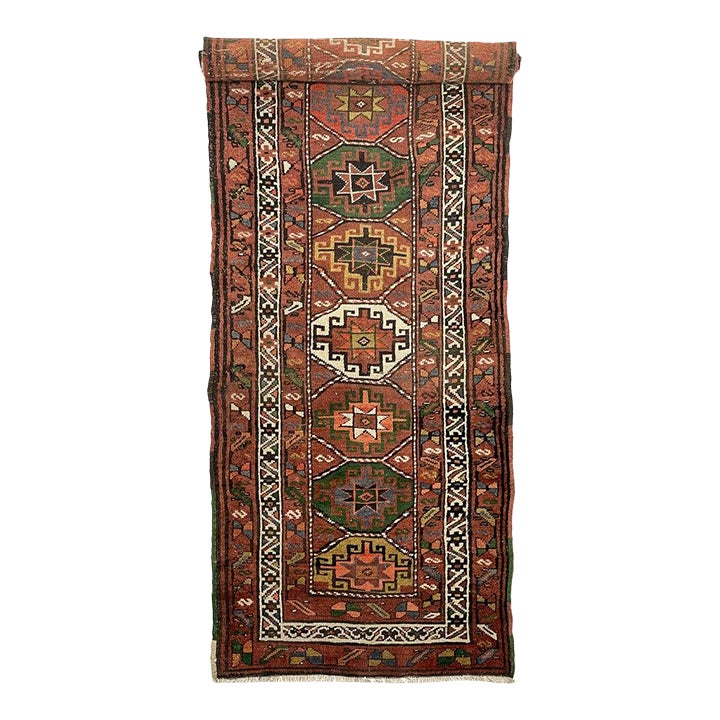 PLUSH Vintage Runner Earthy Clay, Terracotta with Incredible Grassy ...