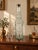 An exceptionally large antique mold-blown glass dispensing fountain, most likely French and dating from the late 19th to...