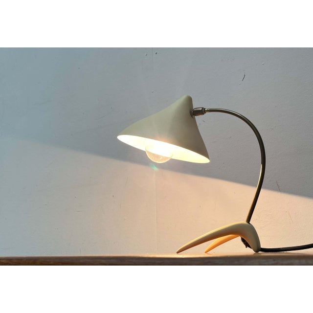 Mid-Century Modern Mid-Century Modern German Crowfoot Table Lamp from Cosack, 1960s For Sale - Image 3 of 18