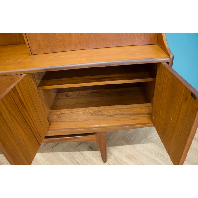 Brown Teak Sideboard or Highboard from G-Plan, 1960s For Sale - Image 8 of 13