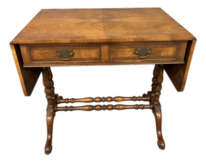 Burr Walnut Sofa Table, 1910