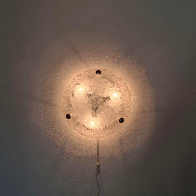 Mid-Century Modern Ceiling Lamp in Murano Glass from Hillebrand, Germany, 1960s For Sale - Image 14 of 17