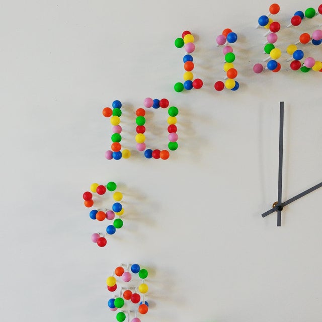 "Mocap" (Discodip) Illusionistic Wall Clock / Wall-Sculpture For Sale - Image 9 of 9