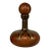 Vintage Italian Leather Wrapped Cognac Liquor Decanter W/ Stopper For Sale