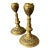 Vintage English Peerage Brass Candlesticks For Sale