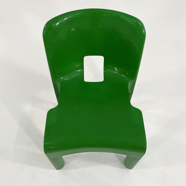 Green Model 4868 Universale Chair by Joe Colombo for Kartell, 1970s For Sale - Image 6 of 15