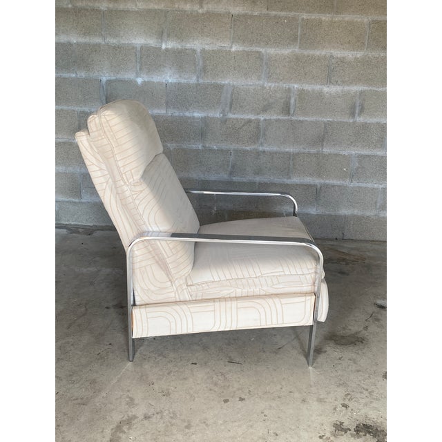 Mid 20th Century Vintage Mid Century Milo Baughman Design Institute of America Recliner Lounge Chair For Sale - Image 5 of 11