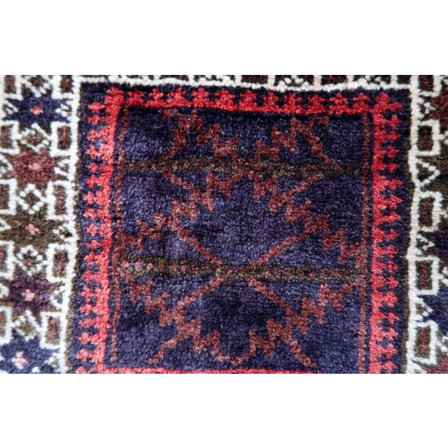 Islamic 1940s Handmade Vintage Afghan Baluch Salt Bag For Sale - Image 3 of 11