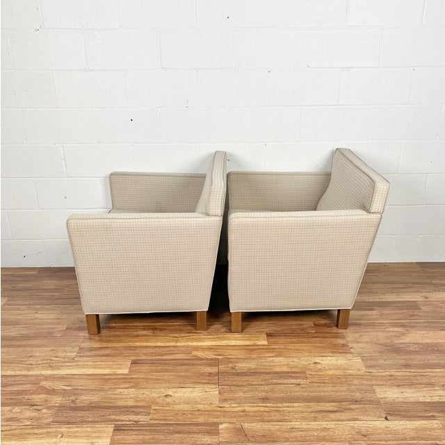2010s Mid-Century Modern Ludwig Mies Van Der Rohe for Knoll Krefeld Lounge Chairs a Pair For Sale - Image 5 of 11