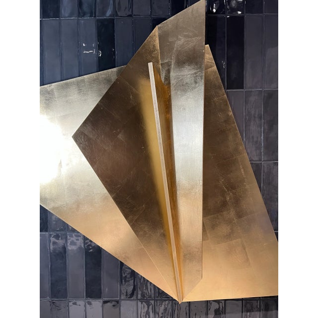 Recently featured in the 2023 San Francisco Decorators Showcase! Statement making wall sculpture made out of wood and...