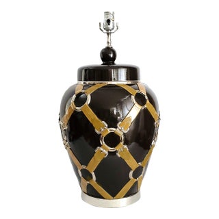 Gucci Style Lamp Equestrian - Signed Paul Hanson 1975 For Sale