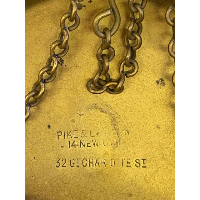 Victorian Pike and Elliman English Brass Scale For Sale - Image 3 of 11