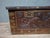 Antique 19th Century Oriental Carved Wood and Gilt Brass Chest For Sale - Image 3 of 12