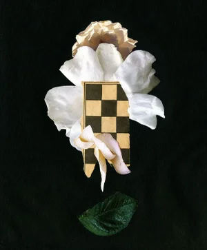 "Nocturne No 1" Surrealist Collage by Molly Frances