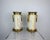 Antique French Onyx and Gilt Bronze Vases, 1800s, Set of 2 For Sale - Image 5 of 9