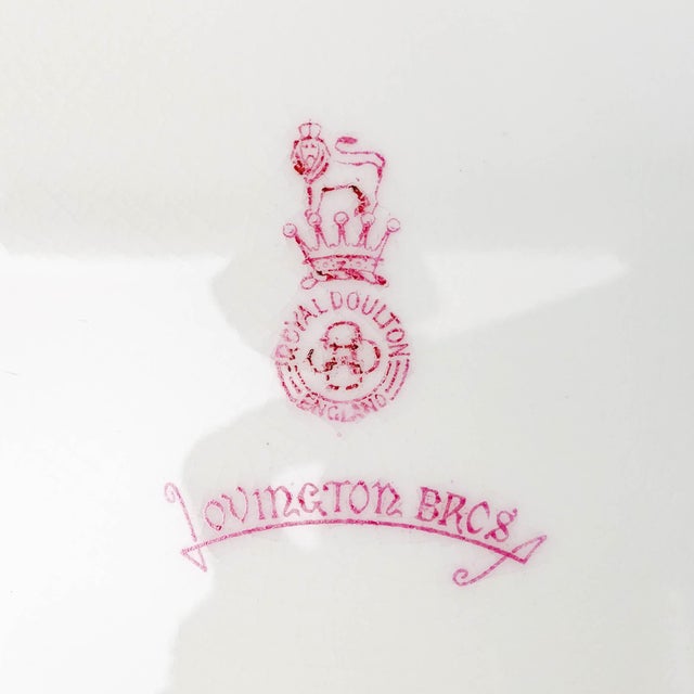 White Mid 20th Century Royal Doulton England Joseph Hancock Hand Painted Bird Cabinet Plates - Set of 4 For Sale - Image 8 of 9