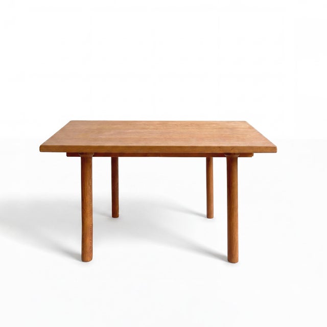 Extendable Dining Table by Hans J. Wegner for Andreas Tuck, 1950s For Sale - Image 12 of 12
