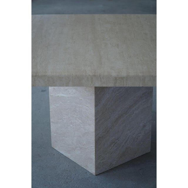 Scandinavian Marble Dining Table, 1980s For Sale - Image 10 of 14